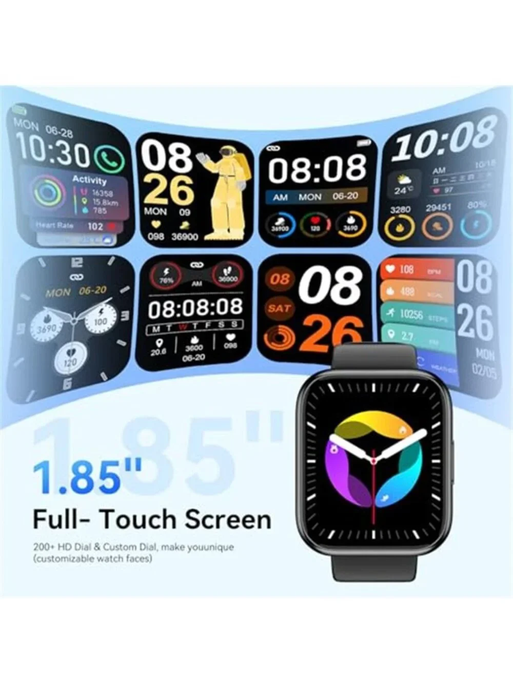 Smart Watch for Men - 1.85